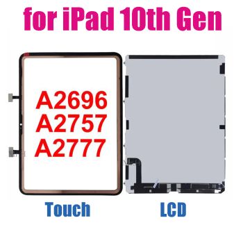 LCD Display + Touch Screen Digitizer Assembly for iPad (2022)
