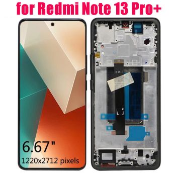 OLED Display + Touch Screen Digitizer Assembly for Redmi Note 13 Pro+