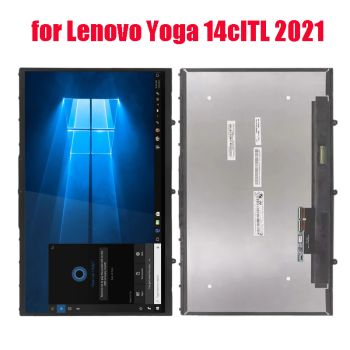 LCD Screen with Digitizer Full Assembly for Lenovo Yoga 14cITL 2021