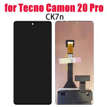 AMOLED Display + Touch Screen Digitizer Assembly for Tecno Camon 20 Pro
