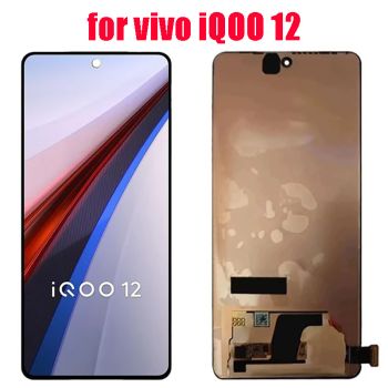 AMOLED Display + Touch Screen Digitizer Assembly for vivo iQOO 12