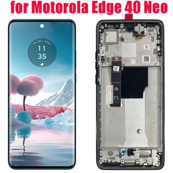 P-OLED Display + Touch Screen Digitizer Assembly for Motorola Edge 40 Neo