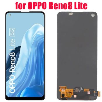 AMOLED Display + Touch Screen Digitizer Assembly for OPPO Reno8 Lite