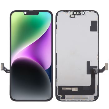 DD Soft OLED Screen with Digitizer Full Assembly for iPhone 14