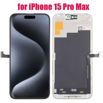 OEM LCD Screen with Digitizer Full Assembly for iPhone 15 Pro Max