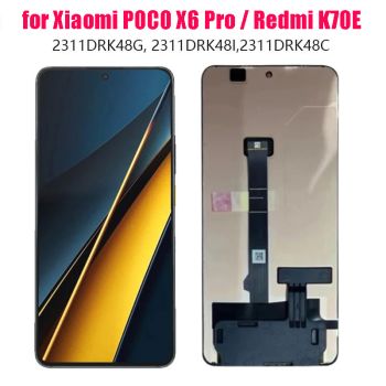 AMOLED Display + Touch Screen Digitizer Assembly for Poco X6 Pro