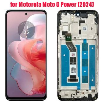 LCD Screen with Digitizer Full Assembly for Motorola Moto G Power (2024)