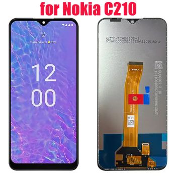LCD Screen with Digitizer Full Assembly for Nokia C210