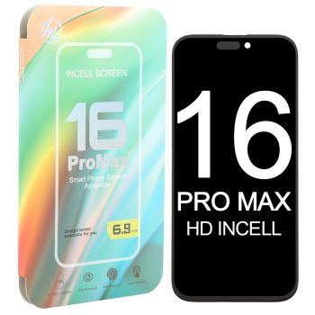 Incell HD+ Screen Digitizer Assembly for iPhone 16 Pro Max