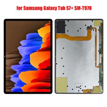 Original LCD Screen with Digitizer Full Assembly for Samsung Galaxy Tab S7+ SM-T970