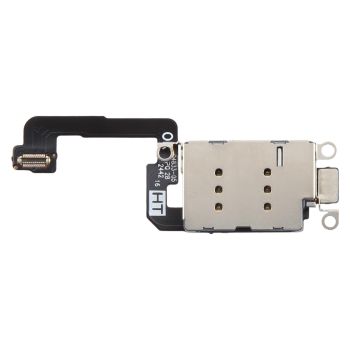 SIM Card Holder Socket with Flex Cable for iPhone 16