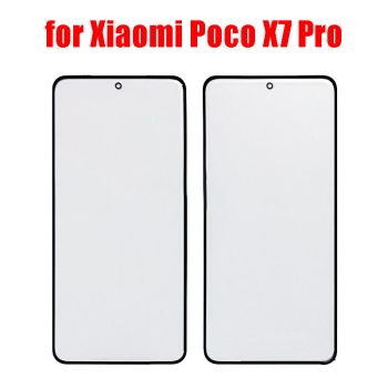 Front Screen Outer Glass Lens for Xiaomi Poco X7 Pro