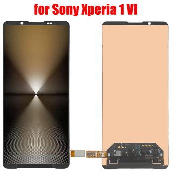 Original OLED Screen with Digitizer Full Assembly for Sony Xperia 1 VI 