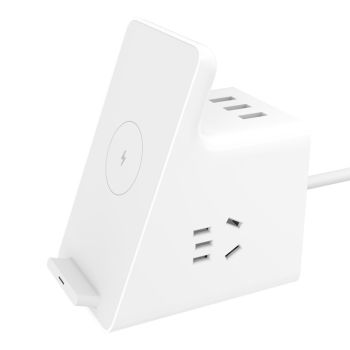 Xiaomi 10W Vertical Wireless Charging Socket with 3 USB Port