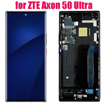 AMOLED LCD Screen Digitizer Full Assembly for ZTE Axon 50 Ultra