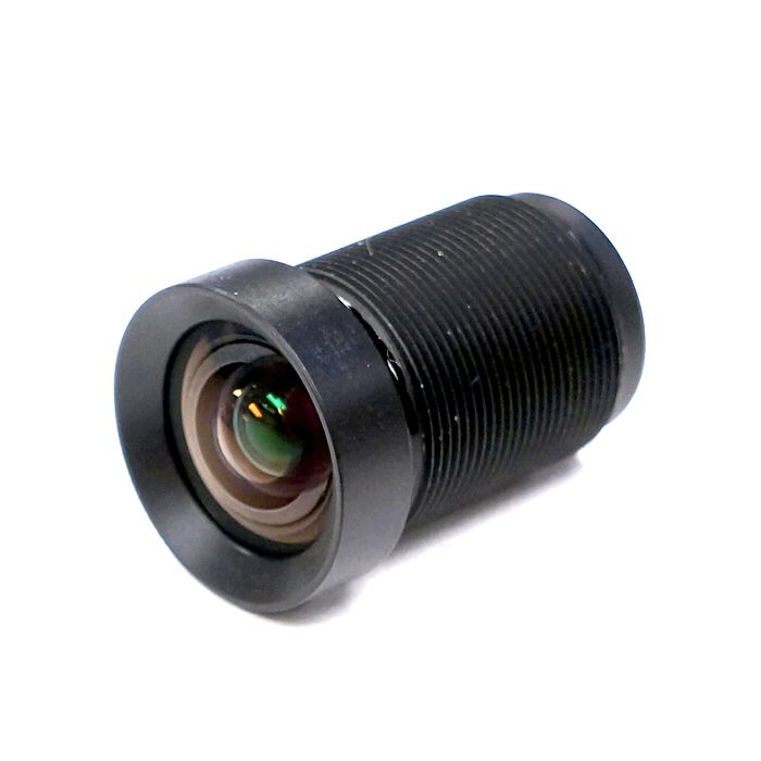 SJCAM Caméra and DJI Drones Cvivid Lens 60 Degrés HFOV Pas de Lentille de Distorsion Objectif de Remplacement EFL 5,4mm Capteur 1/2,3 Pouces 10MP M12 pour Gopro Hero 3/3+/4 Silver/Black 