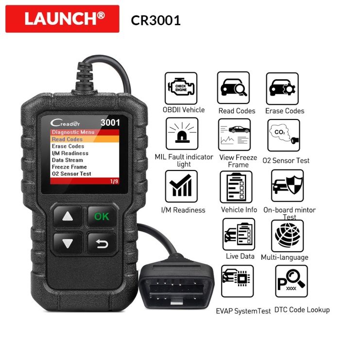 car diagnosis machine obd2 code reader