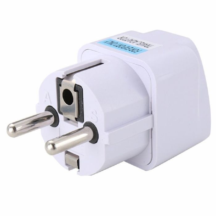 EU Plug Adapter European Travel Converter Conversion