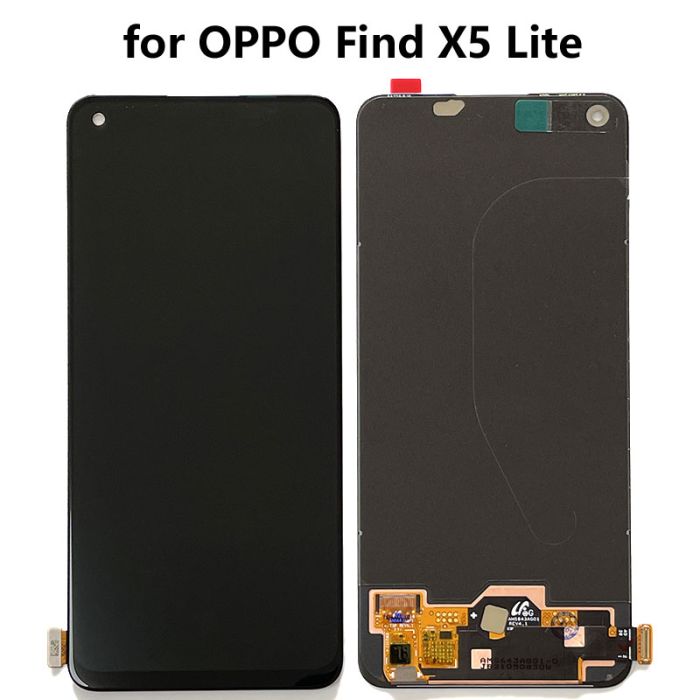 Original AMOLED Display + Touch Screen Digitizer Assembly for OPPO Find X5  Lite