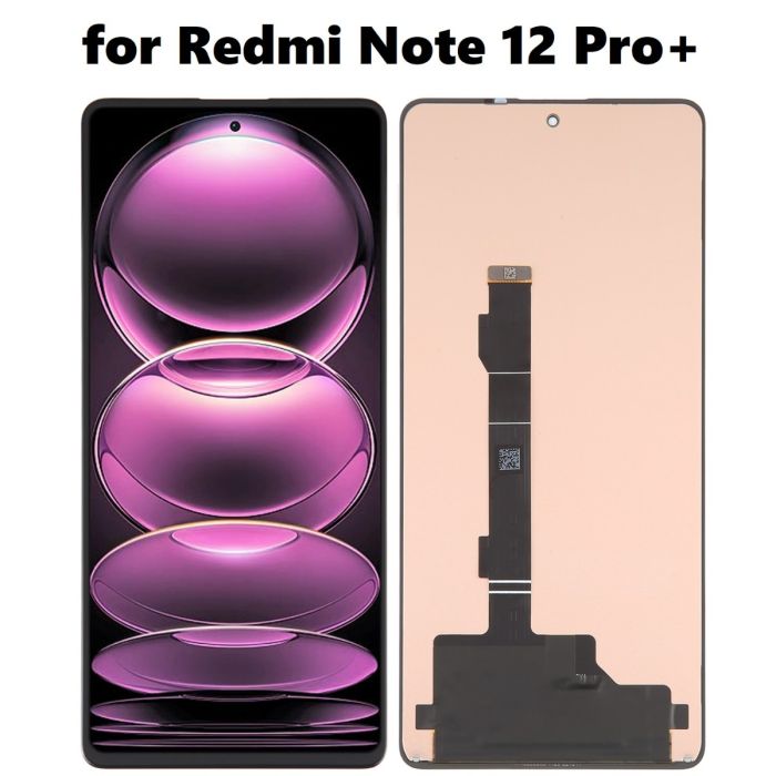 Xiaomi Redmi Note 12 Pro+ LCD and Touch Screen Repair - Black