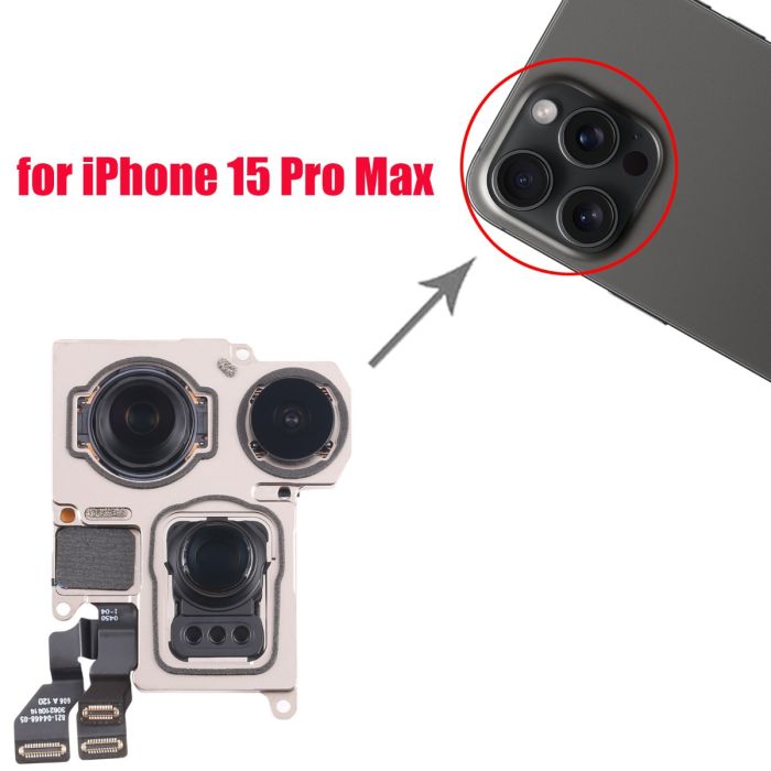 Back Facing Camera Replacement Module for iPhone 15 Pro Max