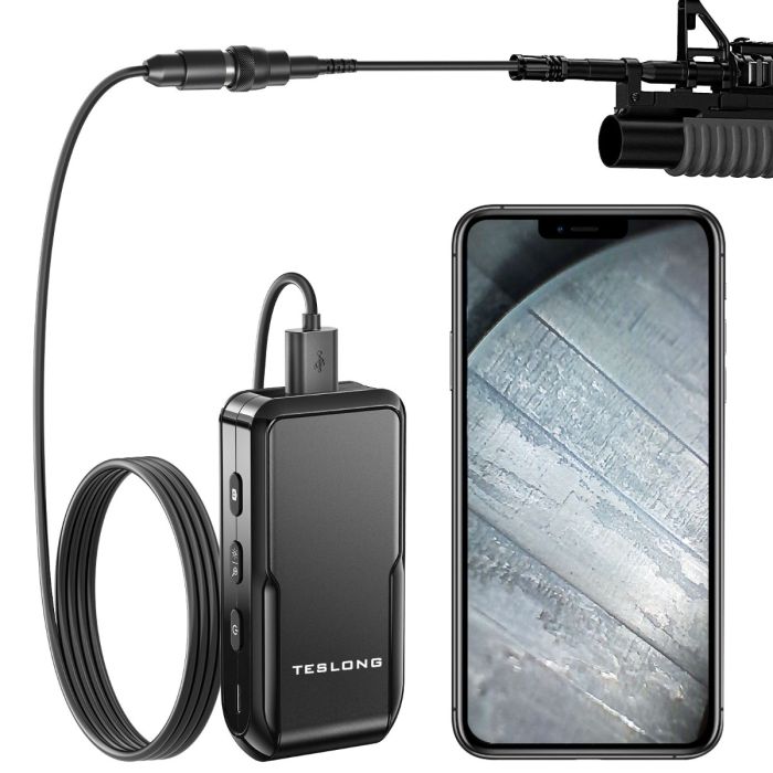 teslong dual lens endoscope camera