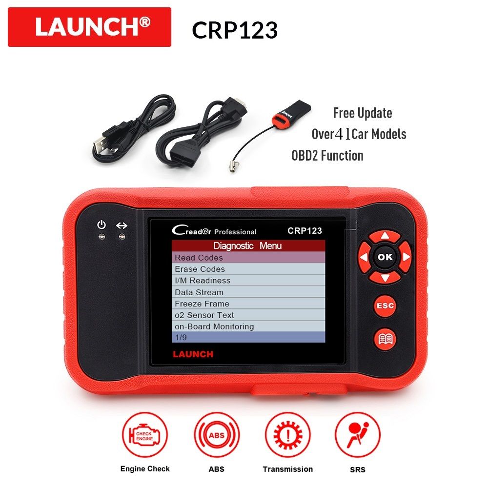 NEW Launch CRP 123E Simple Basic Practical!! Diagnostic Tools 