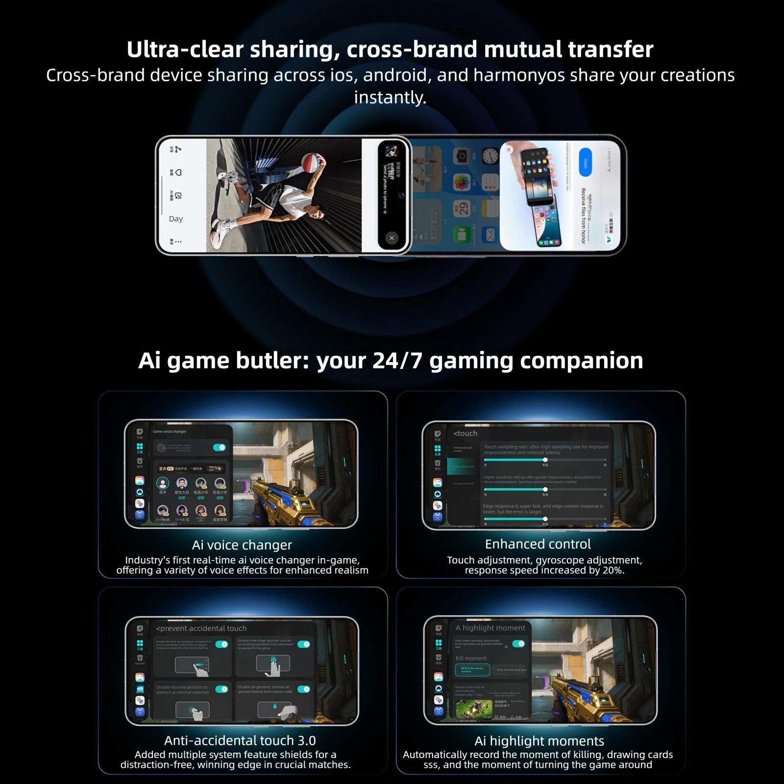 Honor WIN 5G Dual SIM, 16GB+512GB Phone (Chinese Version) 22 Honor WIN, 3D Ultrasonic Fingerprint, 10000mAh Battery, 6.83 inch MagicOS 10.0 / Android 16 Snapdragon 8 Elite Gen 5 Octa Core, Network: 5G, NFC, OTG