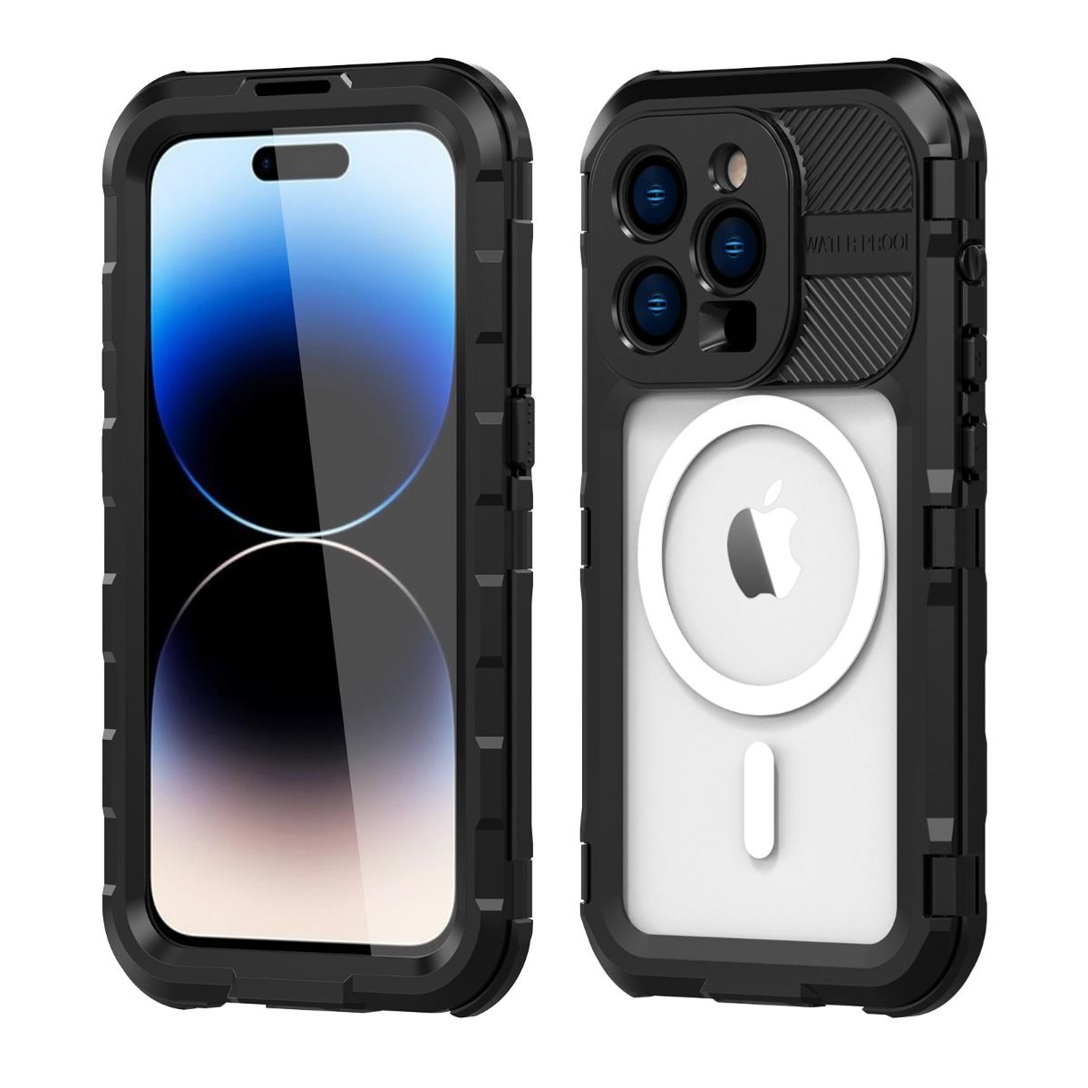 iPhone 14 Pro Max Case,Magnetic Liquid Silicone Gel Rubber Bumper Cove –  Redpepper Cases