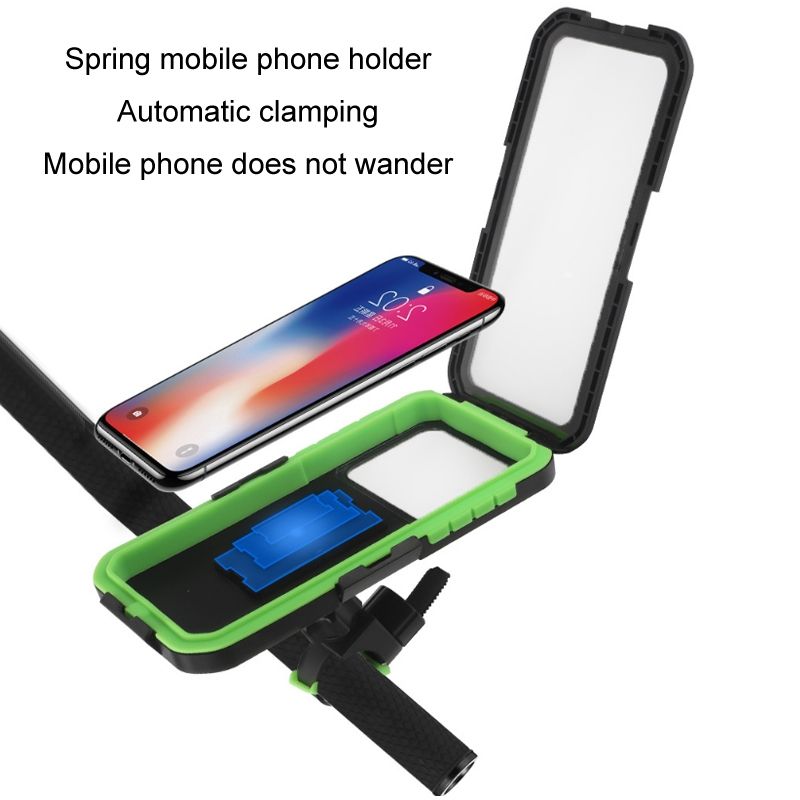 Outdoor Bicycle Mobile Phone Navigation Waterproof Shell Bracket