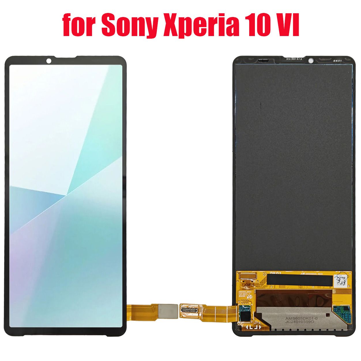 Sony Xperia 10 VI Original OELD Display + Touch Screen