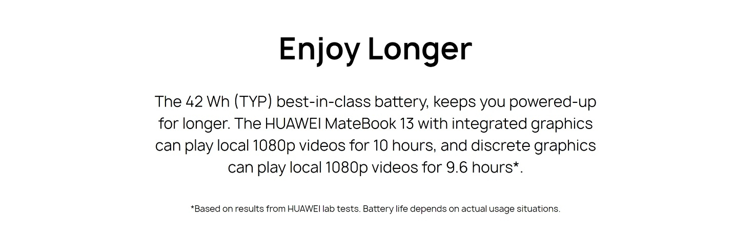 Huawei Matebook 13