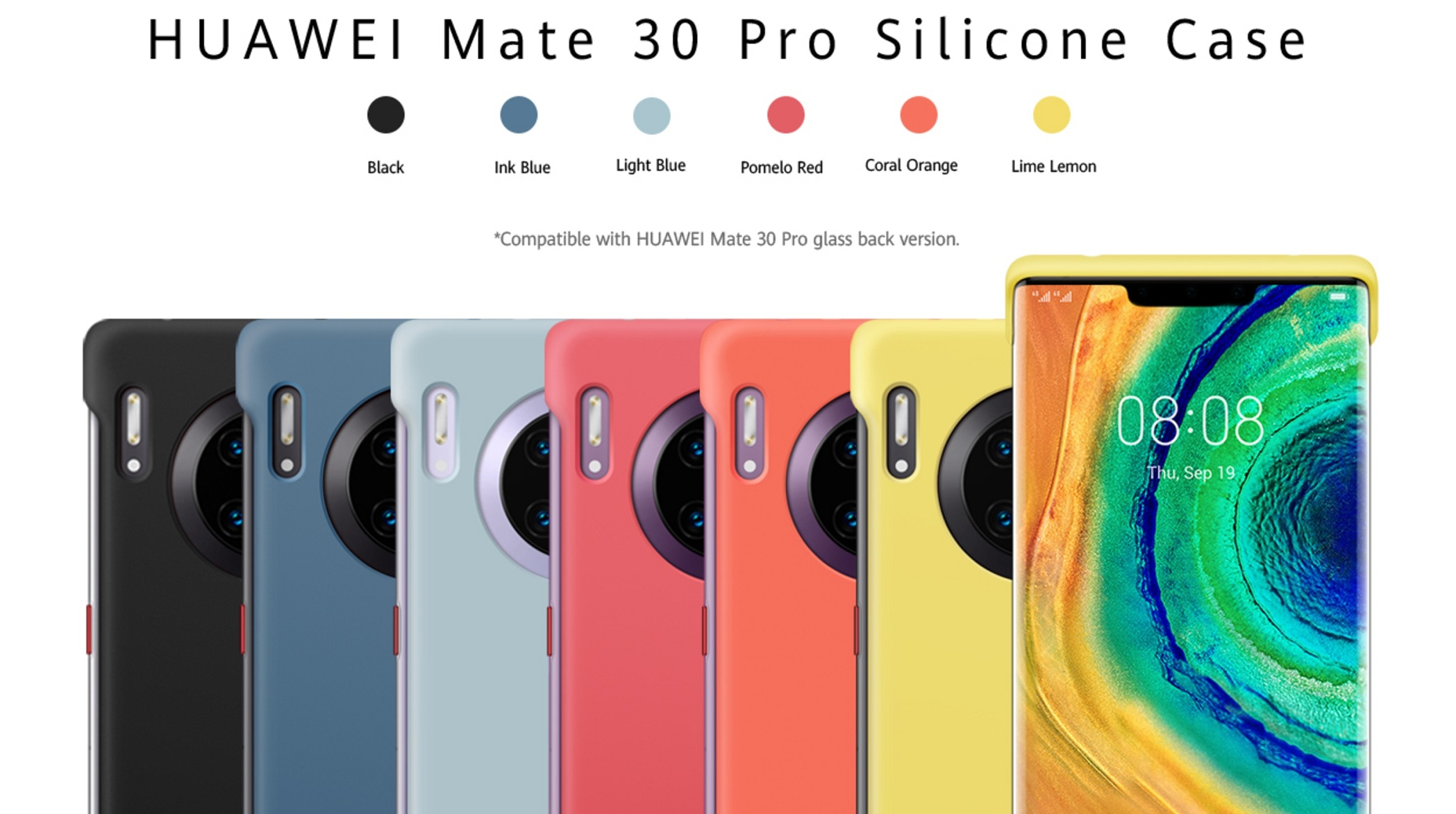  Huawei Mate 30 Pro Silicone Case 