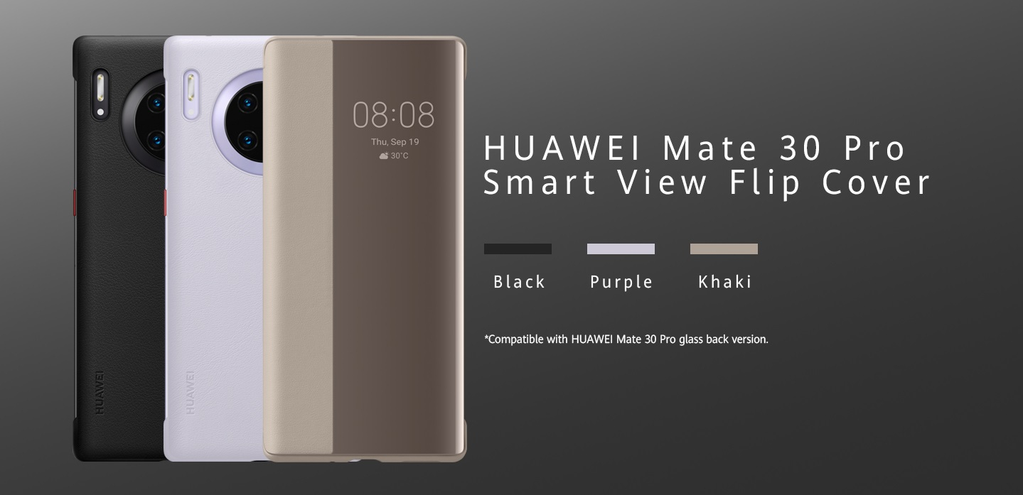 Huawei Mate 30 Pro Smart View Flip Cover