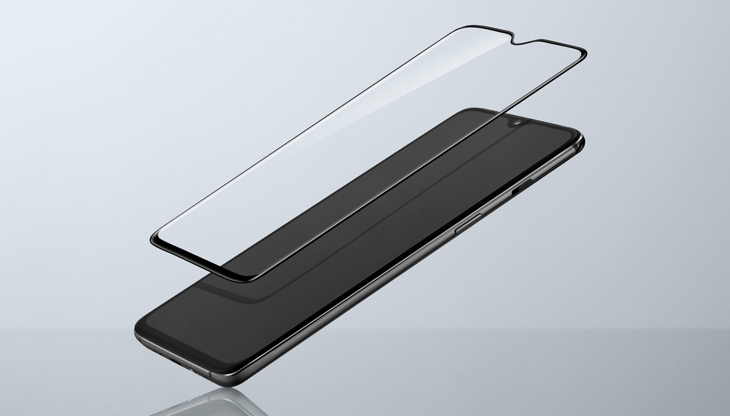 OnePlus 7T 3D Tempered Glass Screen Protector