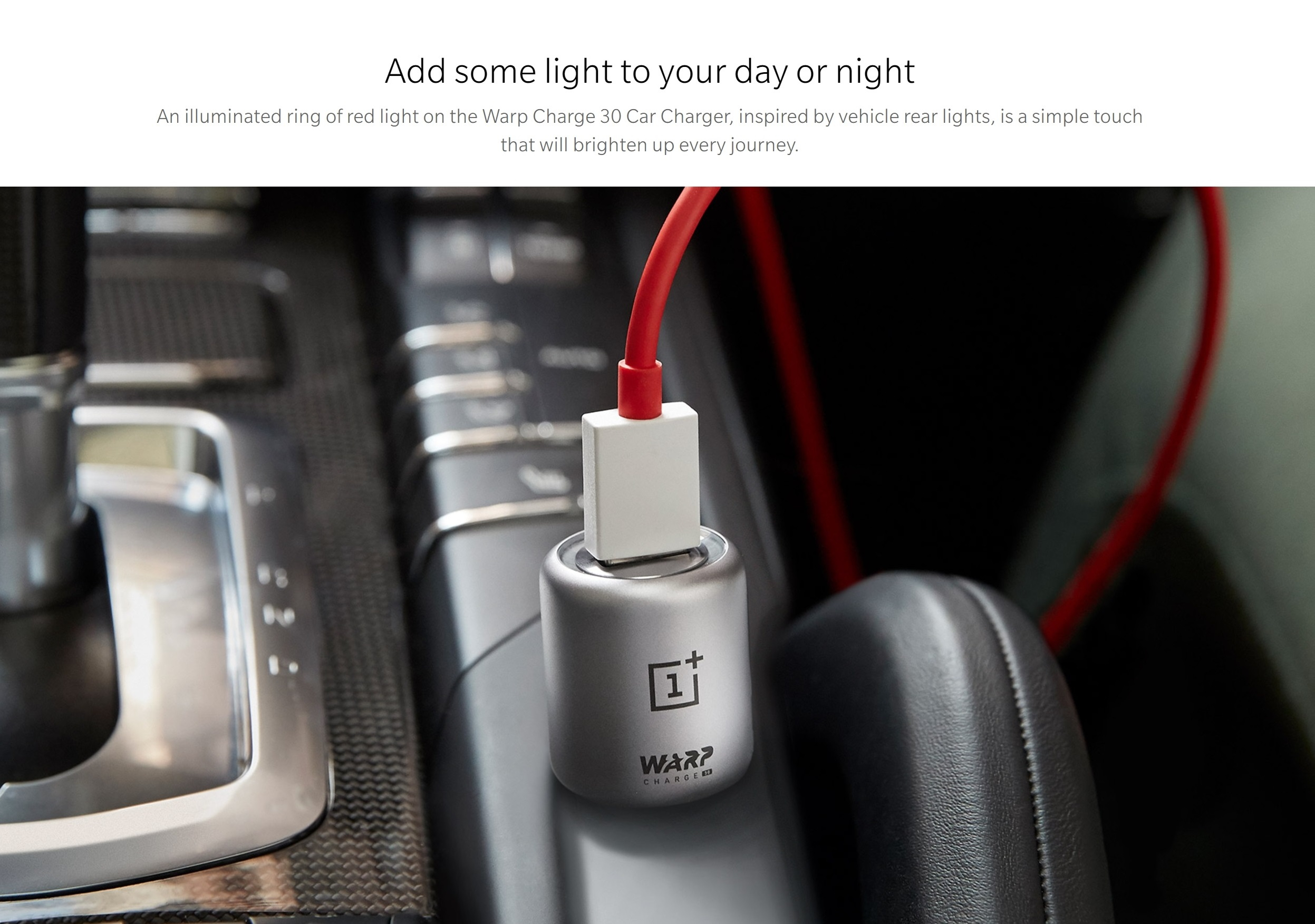 OnePlus Warp Charge 30 Car Charger