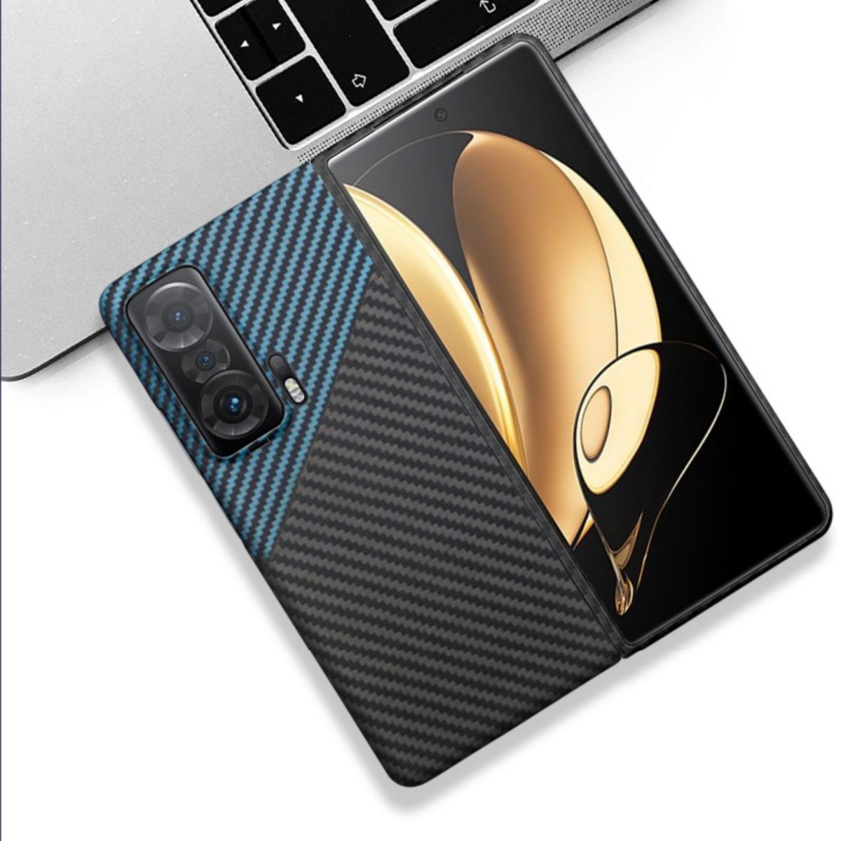 Honor Magic VS Kevlar Aramid Carbon Fiber Case 