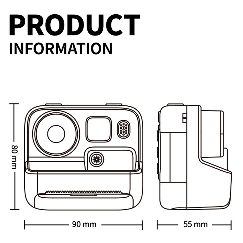 Children Instant Print Camera