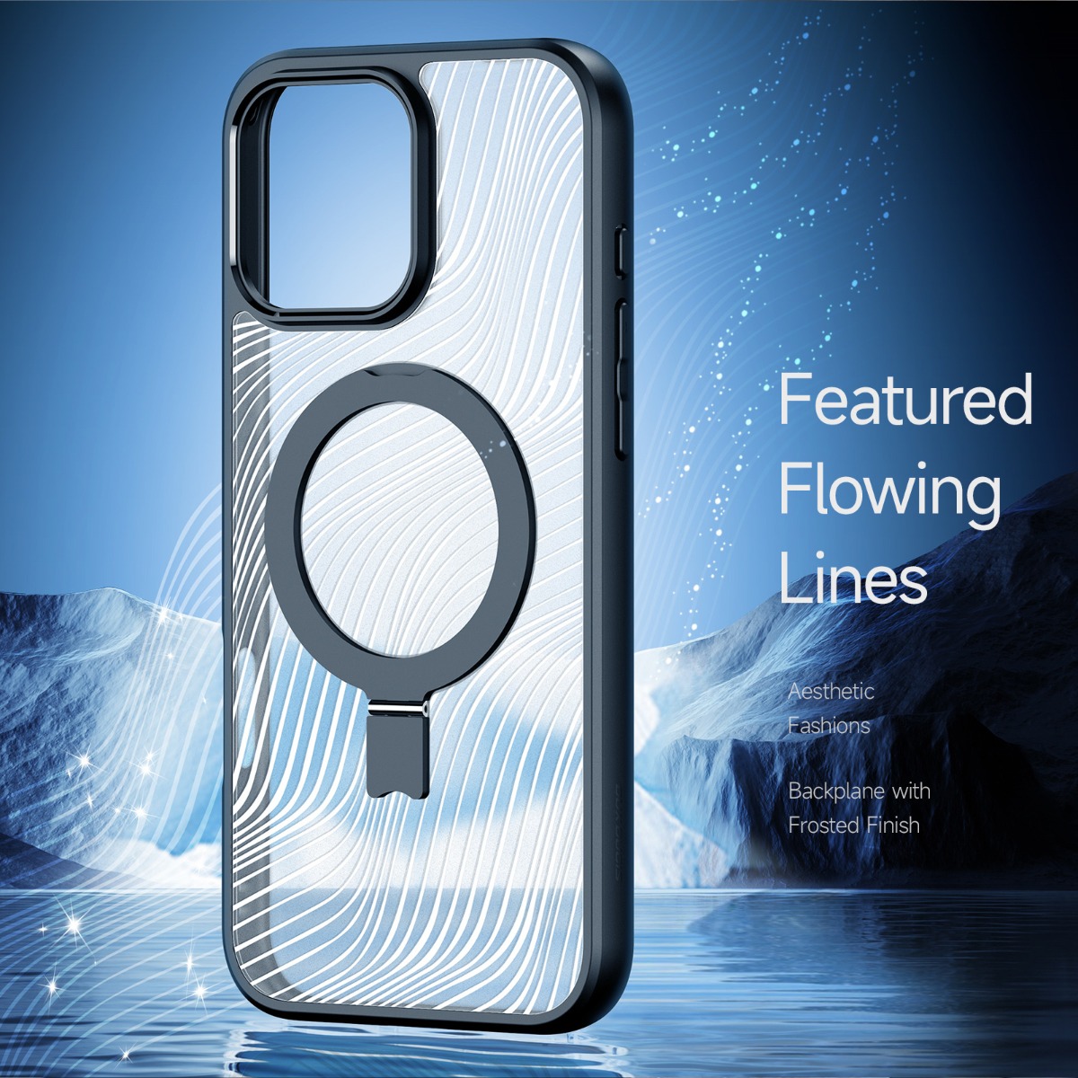 iPhone 16 Pro Magsafe Case with with Folding Stand