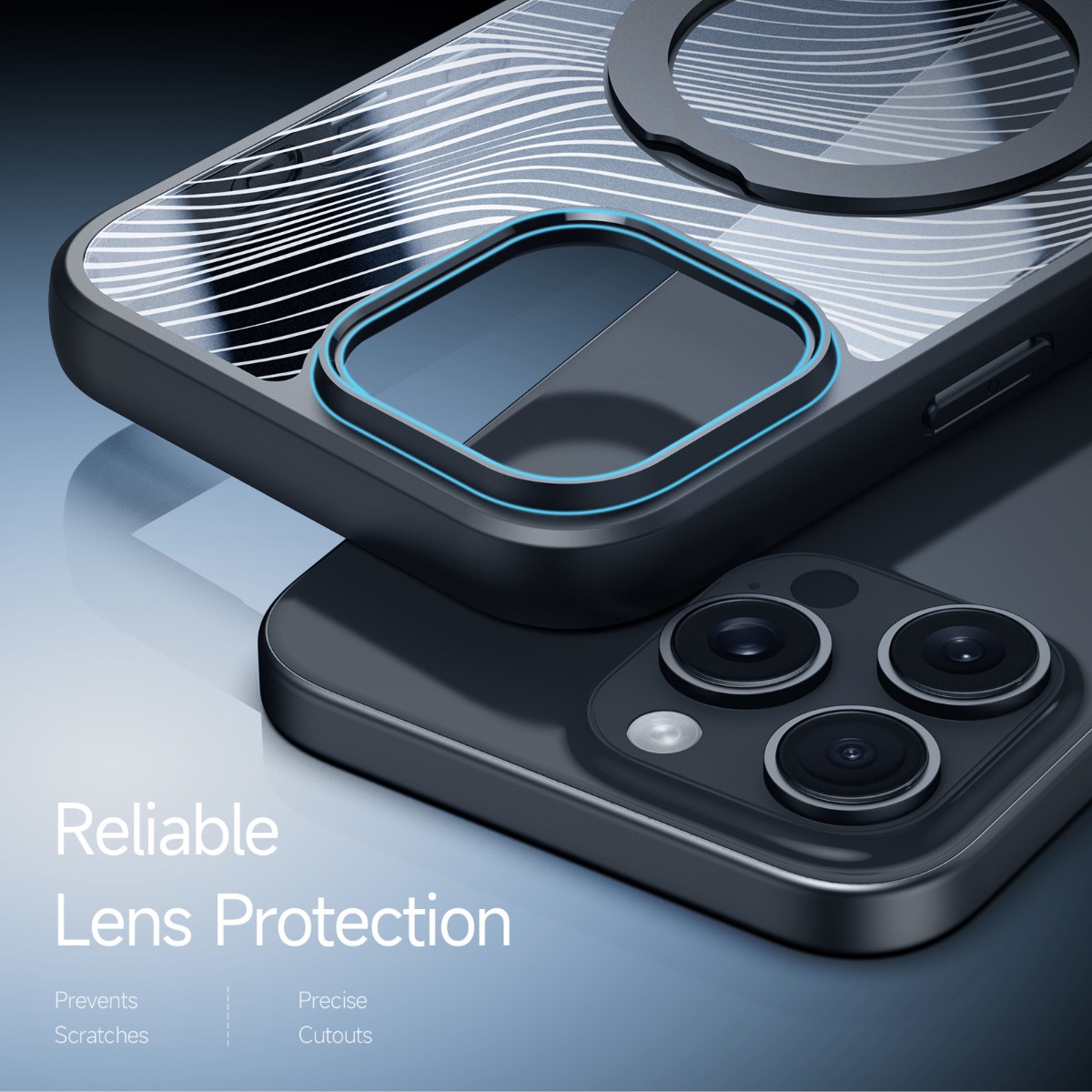 iPhone 16 Pro Magsafe Case with with Folding Stand