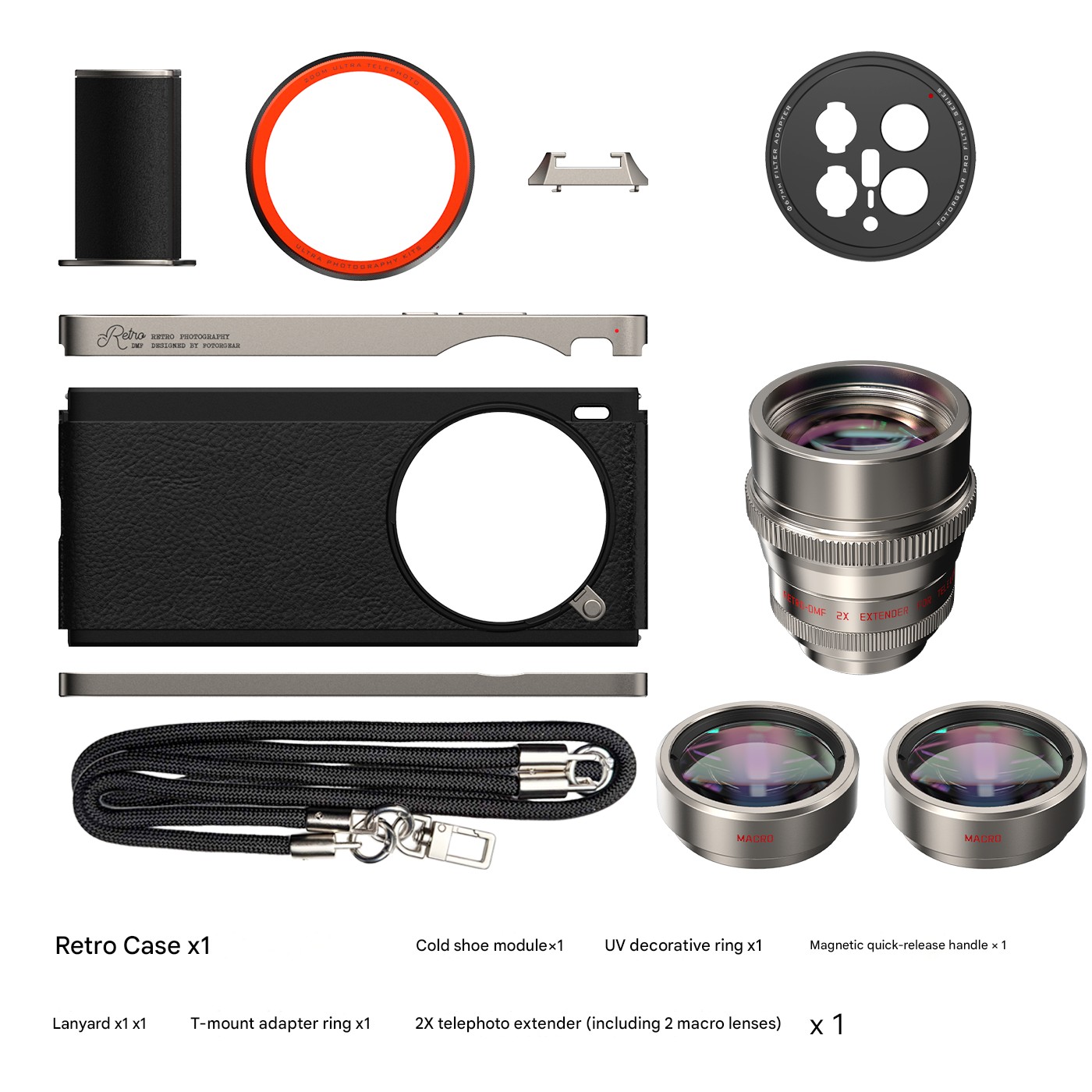 FotorGear Retro Photography Kits for vivo X200 Ultra