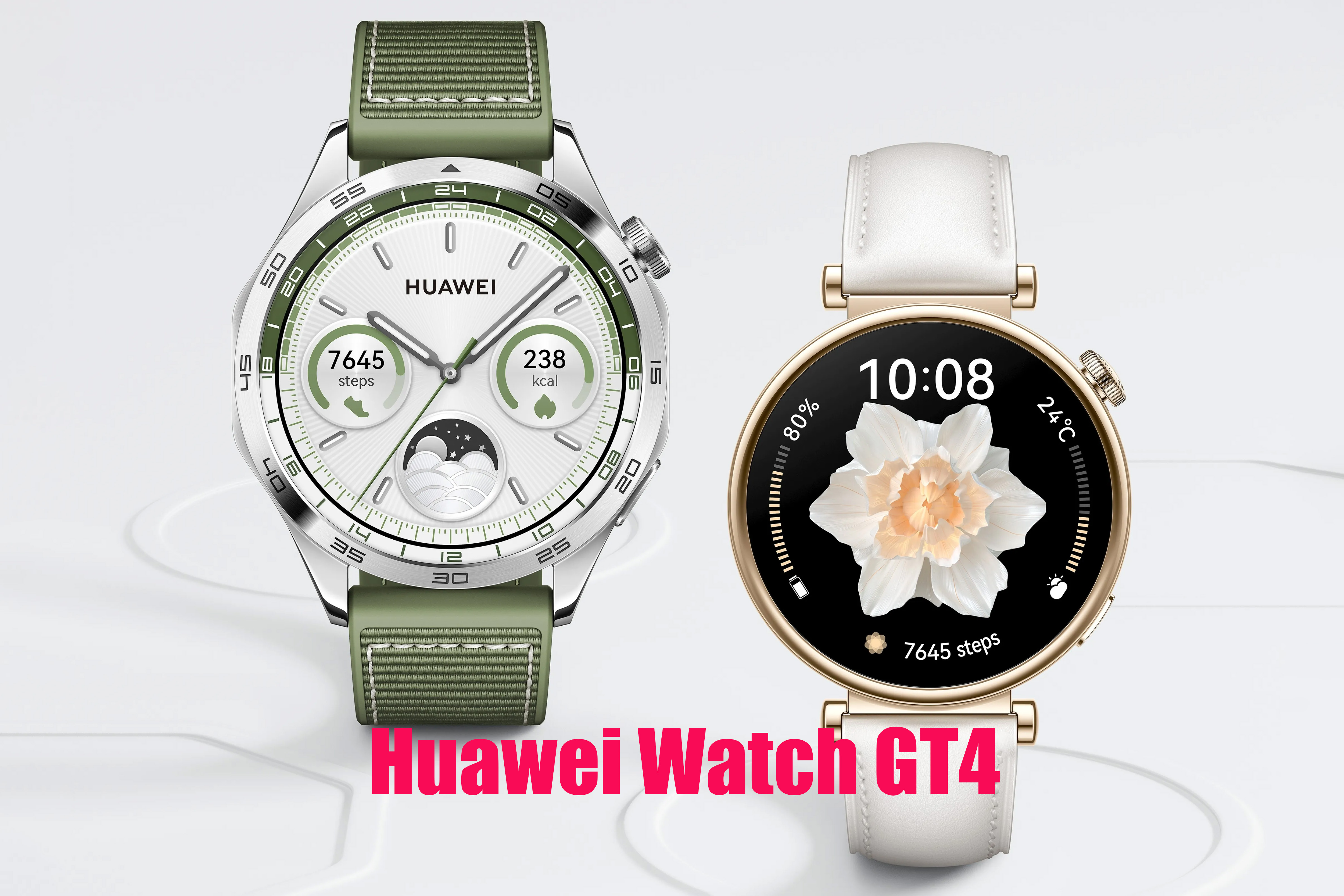 Huawei Watch GT4 available in 41mm and 46mm sizes, with improved health tracking