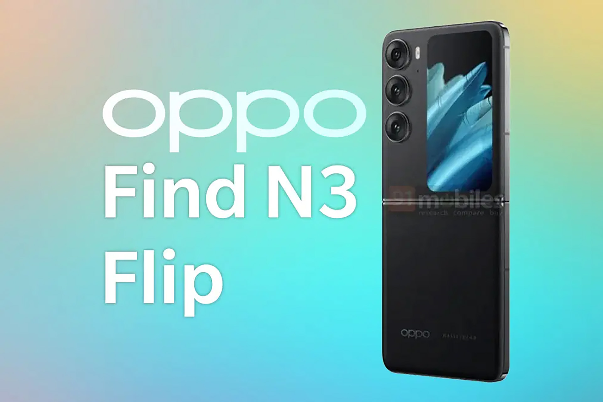 OPPO Find N3 Flip Renders Leaked with some specs