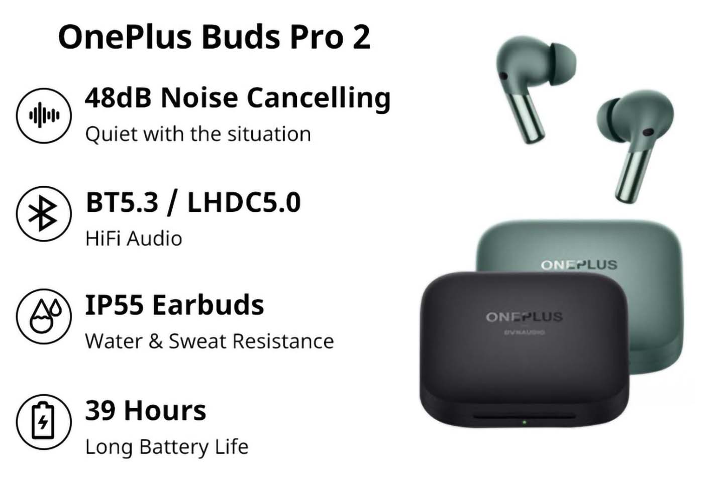 OnePlus Buds Pro 2 review: good-sounding earbuds with spatial audio for  Android, Headphones