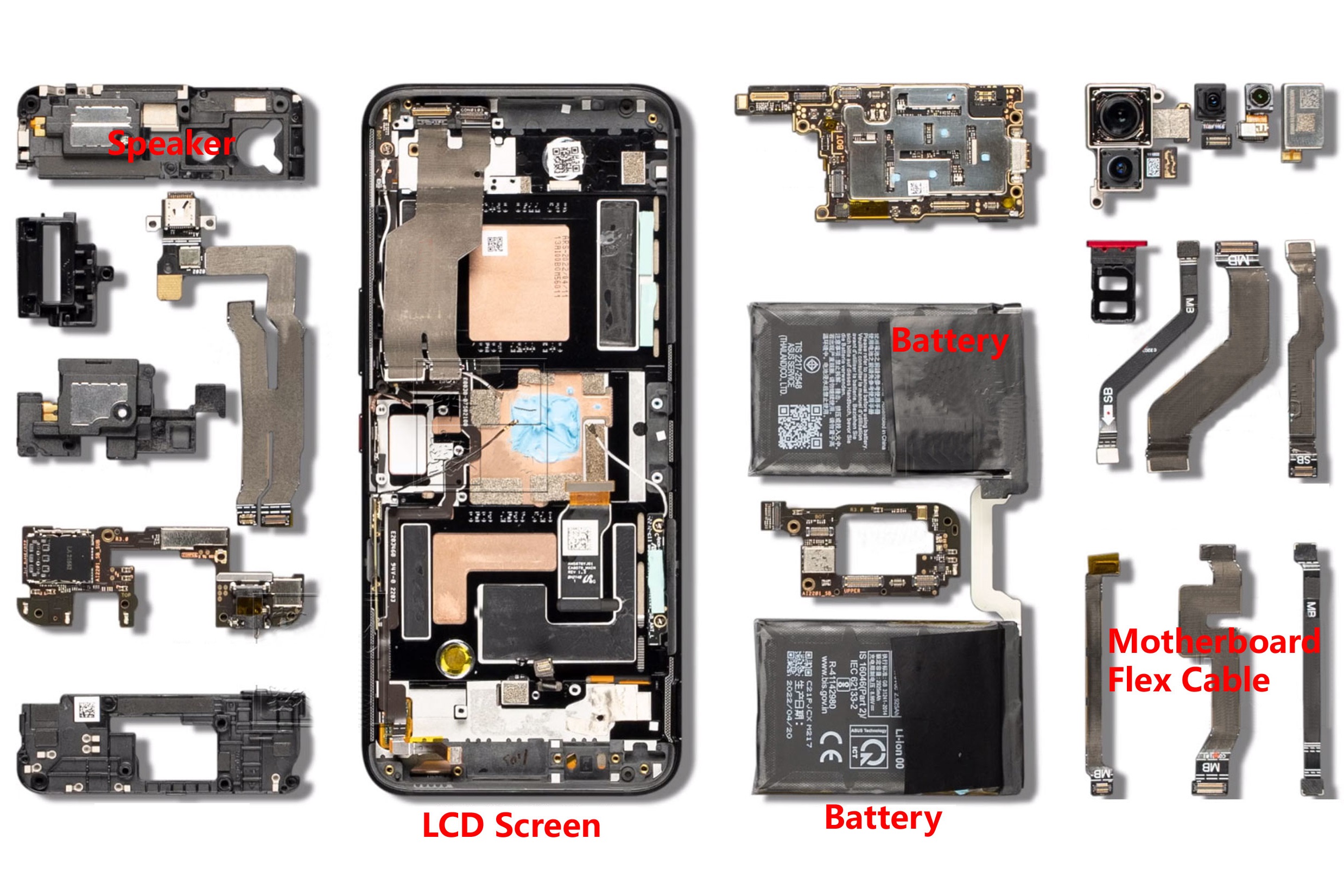 Asus ROG Phone 5 Teardown