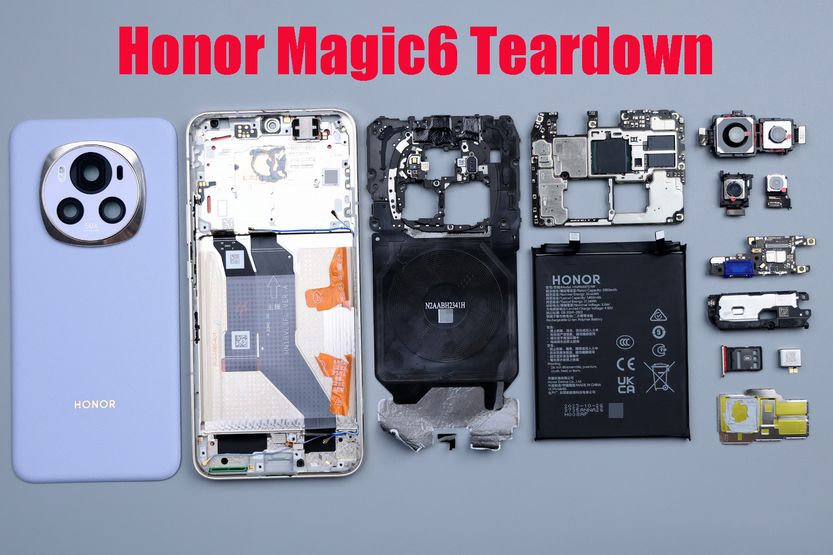 Honor Magic6 Teardown