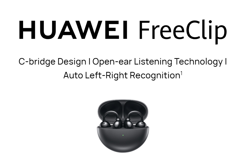 FreeClip: Huawei presents its first OpenEar headphones - digitec