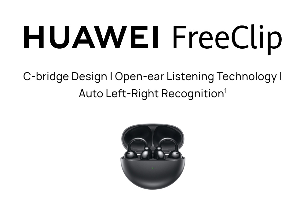 HUAWEI FreeClip launched: Ever seen earbuds like these before? - SoundGuys