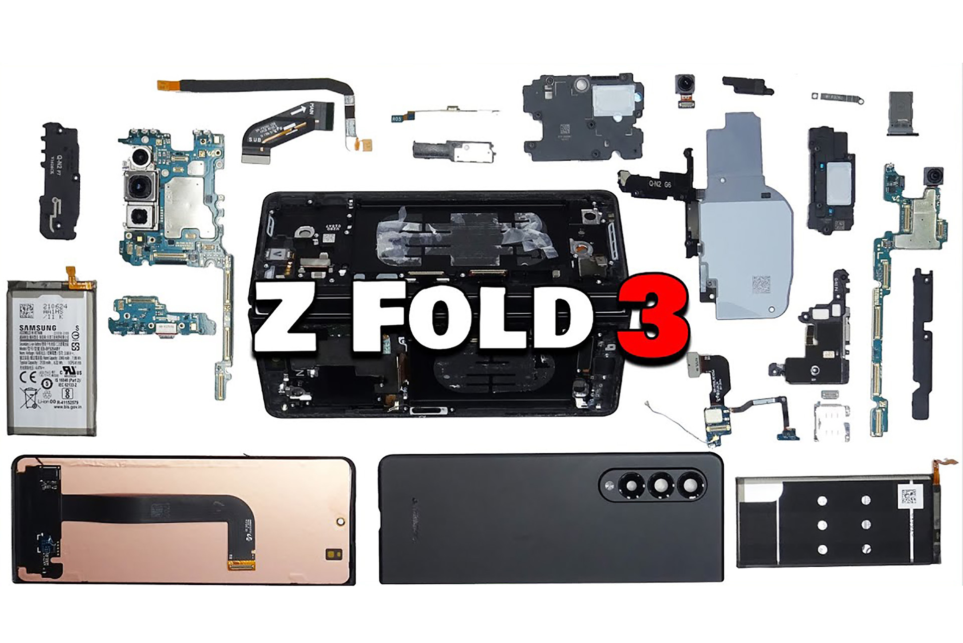 Samsung Galaxy Z Fold3 Teardown