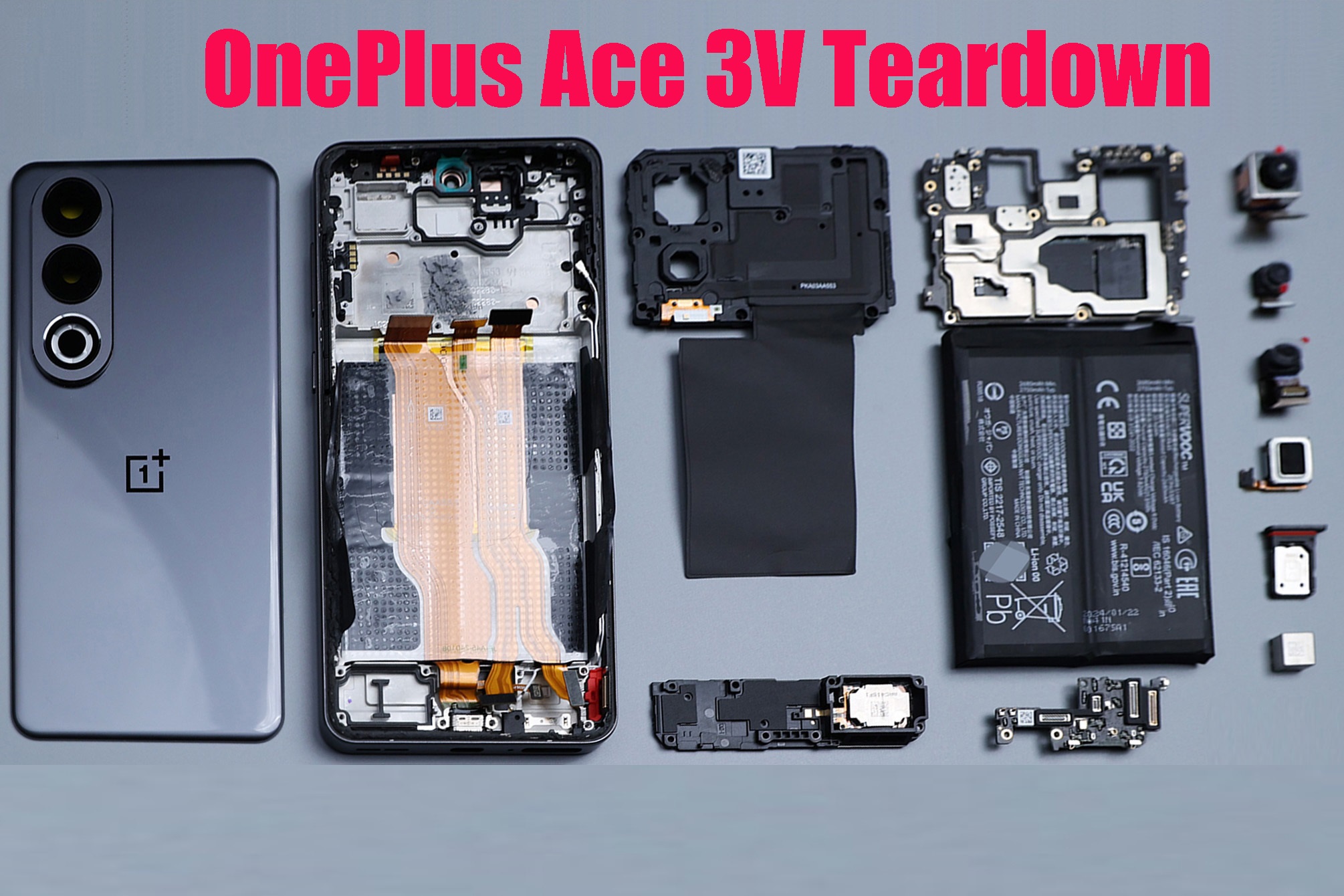 OnePlus Ace 3V Teardown